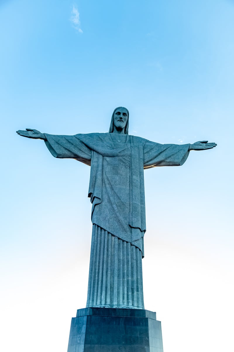 Statue of Christ the Redeemer in Rio de Janeiro, Brazil