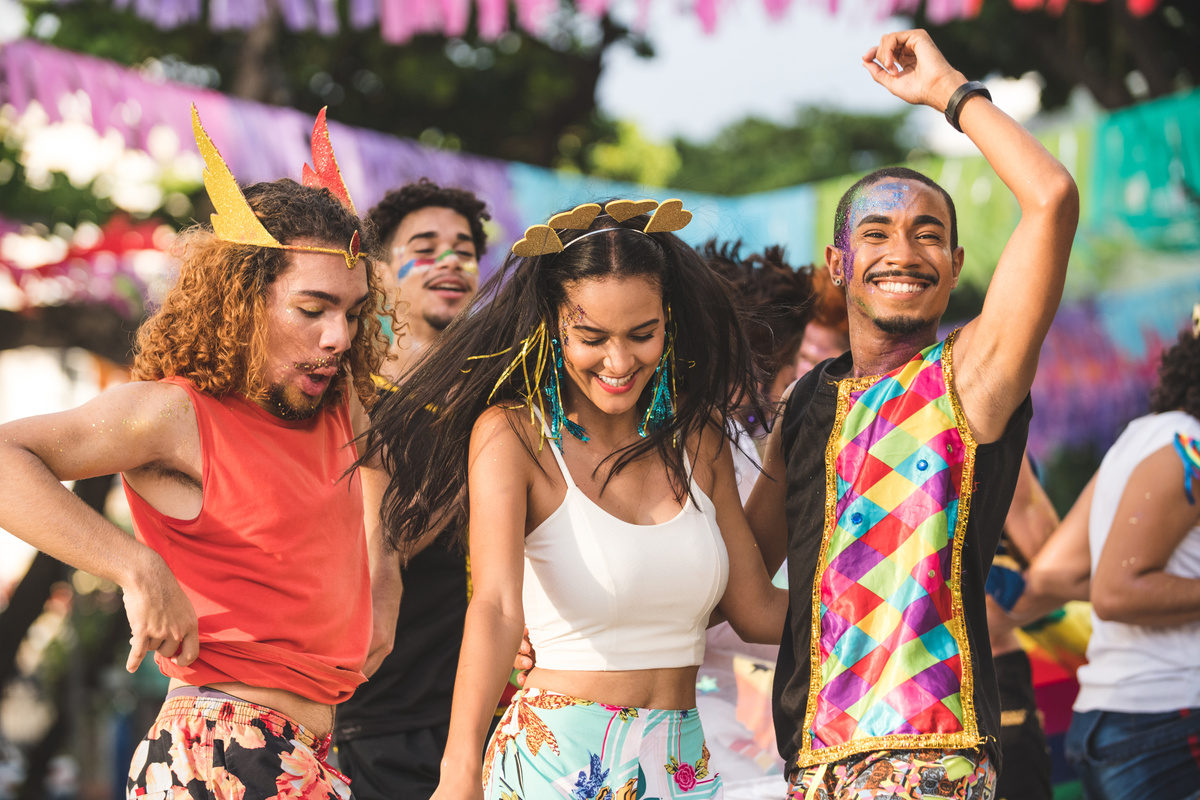 Brazilian street carnival