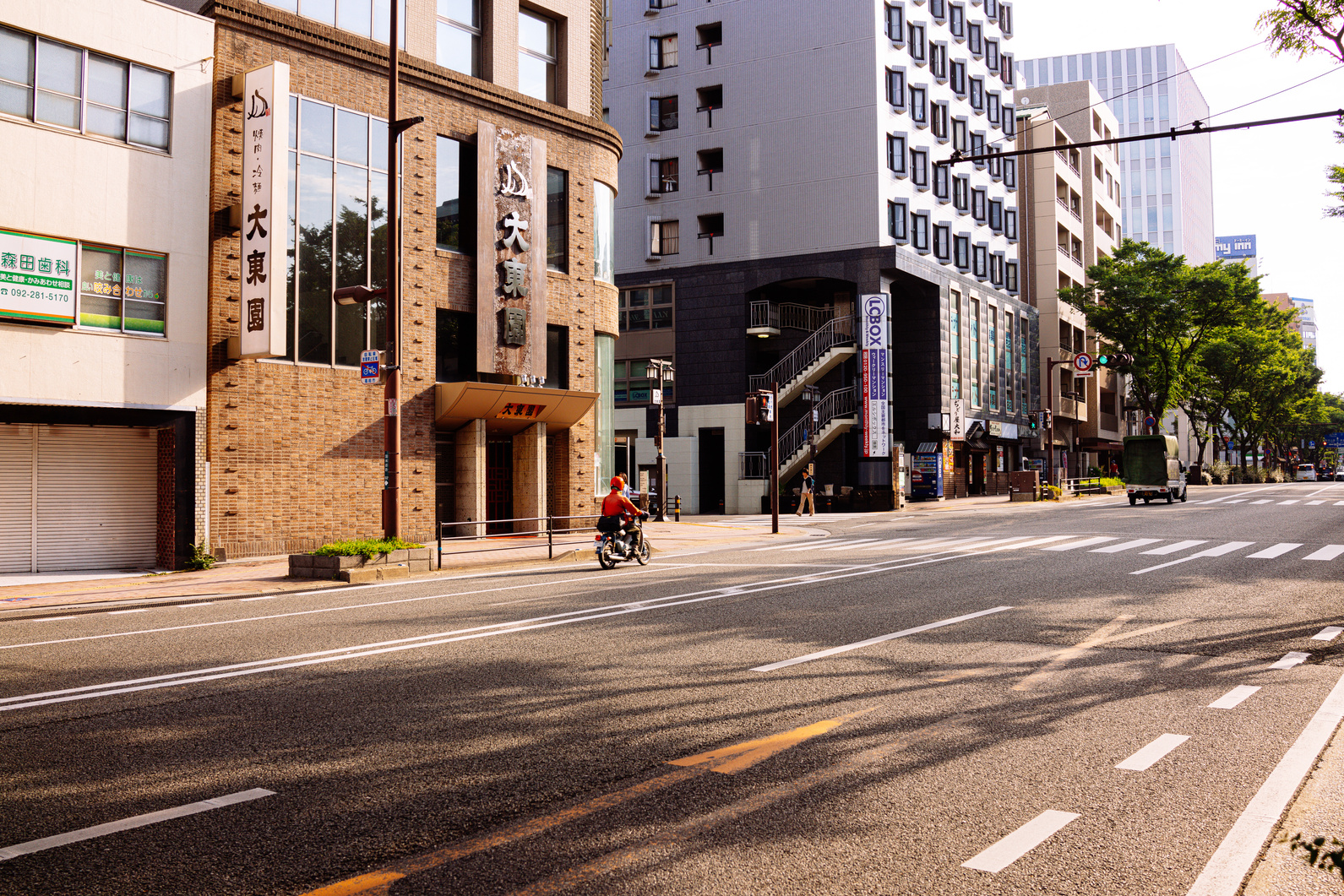 Japanese City Street